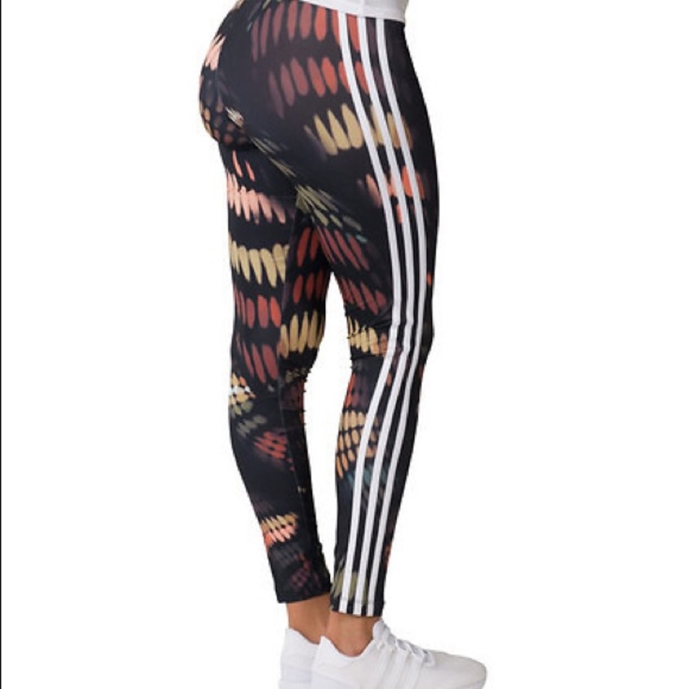 Rita Ora x Adidas print tights